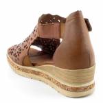 REMONTE D3056-24 brązowe sandały damskie wl24