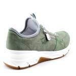 RIEKER 48163-52 zielone sneakersy półbuty damskie