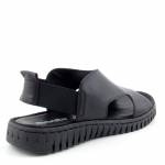 MANITU 910162-01 czarne sandały damskie wl24