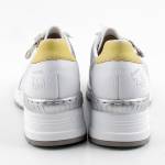 RIEKER N4359-90 sneakers białe kolorowe półbuty damskie