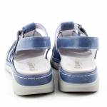 SUAVE 720005-51 niebieskie sandały damskie TĘGOŚĆ H
