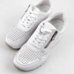 MARCO TOZZI 23501-42 100 WHITE białe sneakersy damskie wl24