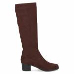 CAPRICE 25506-41 302 DK BRN STRETCH brązowe kozaki damskie jz26