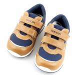 GEOX B8232A C5GF4 SHAAX CARAMEL/NAVY GEOX *KL*