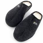 Schawos 220025-1 czarne pantofle męskie MANITU