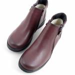 SERGIO LEONE BT 25348-S bordowe botki damskie jz25