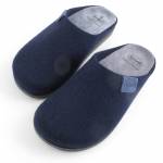SCHOLL ELIO 24 MED MF317331018 granatowe pantofle męskie jz26