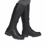 RIEKER 75850-00 TEX tęgość H czarne kozaki damskie jz26