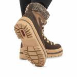 RIEKER Y6210-25 TEX brązowe trzewiki damskie jz26