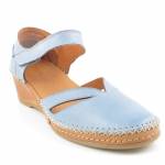 MANITU 910005-51 niebieskie sandały półbuty *DL*