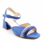 LAMPERT 2668 GRAN300 niebieskie sandały damskie wl24