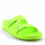 SCHOLL BAHIA MED MF269241034 zielone klapki damskie medyczne wl24