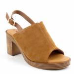 TAMARIS 28304-44 305 COGNAC brązowe sandały damskie wl25