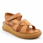 SOKOLSKI AMI L25-139 TABA brazowe sandałydamskie wl25
