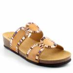 SCHOLL CANNES MED brązowe klapki damskie wl25 MF320301061