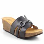 SCHOLL CAMOGLI MED czarne klapki damskie wl25 MF320431004