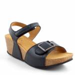 SCHOLL RAVELLO 2 STRAPS MED czarne sandały damskie wl25 MF320461004