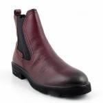 TAMARIS 25422-45 537 MERLOT bordowe botki damskie jz25