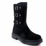 SERGIO LEONE BT 25517-S czarne kozaki damskie jz25