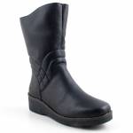 RIEKER Y4656-00 czarne kozaki damskie jz25