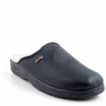 BIOUP 617 VINCI czarne pantofle męskie JZ25