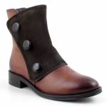MACIEJKA H7172-29 brązowe botki damskie jz25