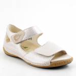 WALDLAUFER 342H80 302 120 beżowe złote sandały damskie TĘGOŚĆ H