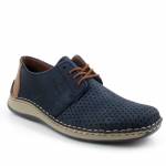 RIEKER 05226-14 granatowe półbuty męskieTĘGOŚĆ wl26