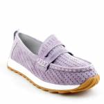 SERGIO LEONE SP-009 fioletowe mokasyny damskie wl26