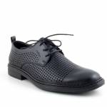 RIEKER 17626-00 tęgość H czarne półbuty męskie wl26
