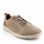RIEKER 08315-64 beżowe męskie półbuty wl26