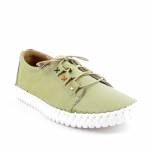 RIXA SHOES 58C2766_D zielone półbuty damskie wl26