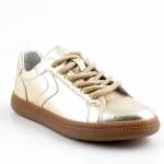 SERGIO LEONE SP-105 złote półbuty damskie wl26