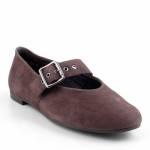 RYLKO 0UNP1_3FV brązowe balerinki damskie wl26