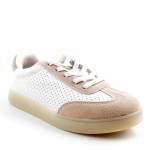 SERGIO LEONE SP-118 jasno bężowe półbutydamskie wl26