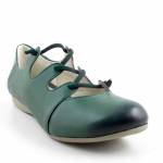 JosefSeibel 87204 97640 Fiona 04 butelkowa zieleń półbuty dfamskie wl26