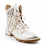 MACIEJKA 07322-25 złote trzewiki damskie wl26