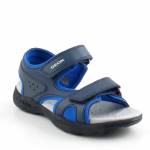 GEOX J45XC 015BC VANIETT C4482 granatowe sandały dziewczynka wl26