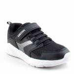 GEOX J55GBA 0BC14 SPRINTYE C9999 czarne półbuty chłopięce wl26