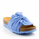 SCHOLL PRINCESS MED MF006601032 niebieskie klapki damskie wl26