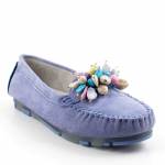 FILIPPO DP7809/26 BL niebieskie mokasyny damskie wl26