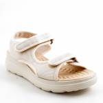 AZALEIA AS999 198066 Papete Off White ecri sandały damskiew l26