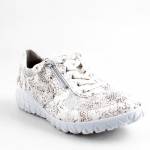 WALDLAUFER H89001 248 060 białe beżowe sneakersy damskie TĘGOŚĆ H
