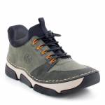RIEKER 45963-54 zielone sneakersy damskie jz26