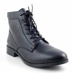 RIEKER 77030-30 czarne trzewiki damskie jz26