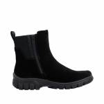 RIEKER Z7269-00 TEX czarne botki damskie jz26