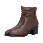 RIEKER 73953-27 brązowe botki damskie jz26
