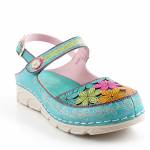 LAURA VITA 000764929FC MULTI niebieskie sandały damskie wl26