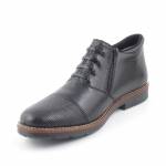 RIEKER 15389-00 CZARNE PÓŁBUTY *MZ*