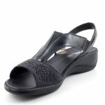 IMAC 156960 czarne sandały damskie